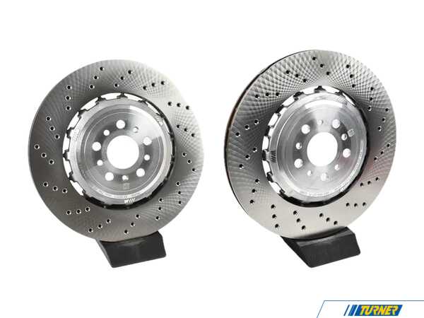 Genuine BMW Genuine BMW Rear Brake Rotor Set - 370x24mm - BMW G87 M2, G80 M3, G82/83 M4 34207889664KT
