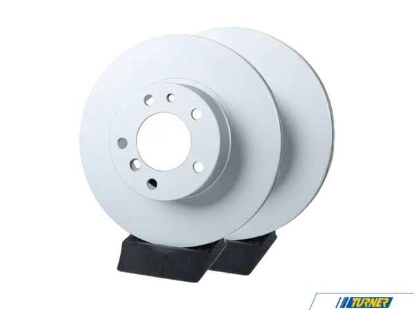 ECS Front V5 Plain Brake Rotors - Set (302x28) 34116756090-P
