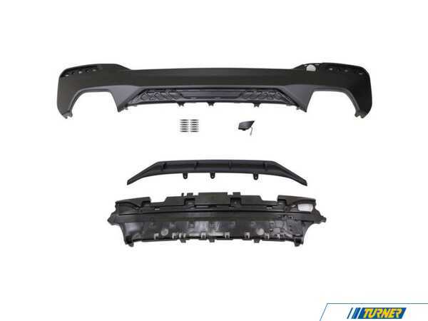 Suvneer Suvneer Performance Diffuser 540 Cutouts - Type 1 - G30 5' w/ M Sport Rear Bumper G30PDIFF540V1