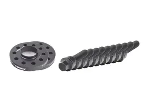 Wheel Spacer & Bolt Kit - 20mm With Black Ball Seat Bolts