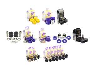 Powerflex Complete Street Performance Polyurethane Bushing Kit - E8X E9X RWD - Non-M