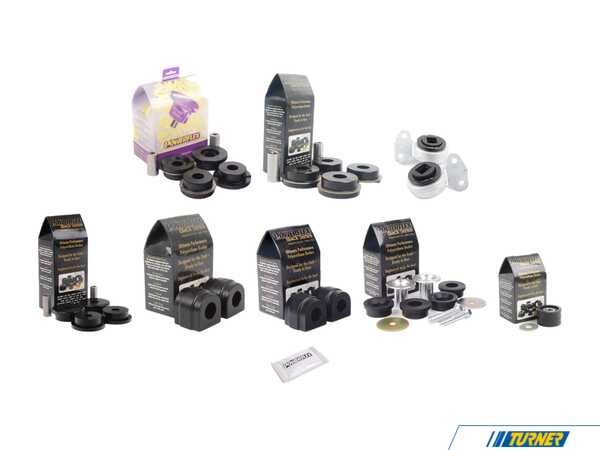 Powerflex Black Series Performance Polyurethane Bushing Kit - E46 M3 PFBK-E46M3CR