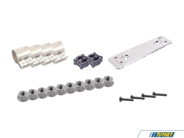 Packaged by Turner Center Exhaust Section Installation Kit - S85 E60 18107835960KT2