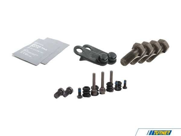 Genuine BMW Front Pad And Rotor Installation Kit 34111118948KT1