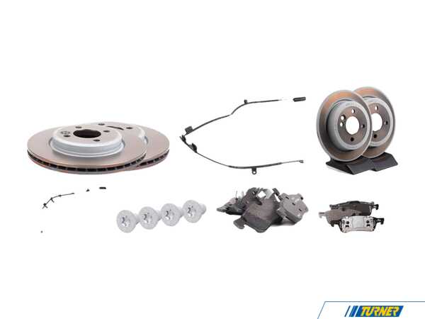 Genuine MINI Front & Rear Brake Service Kit 34111502891KT13