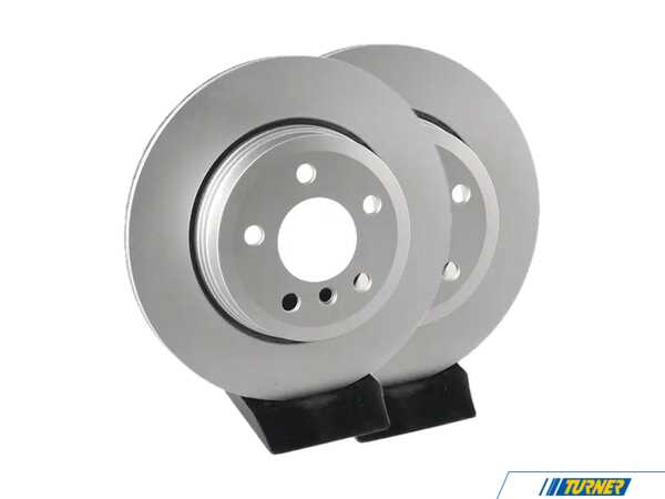 ECS Rear V5 Plain Brake Rotors - Set (320x22) 34213332217-P