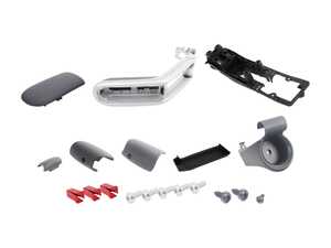 Armrest Retrofit Kit - Silver Trim