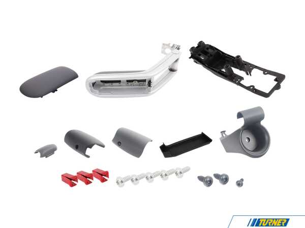 Genuine MINI Armrest Retrofit Kit - Silver Trim 1169185114KT