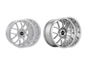 19" APEX EC-7 staggered Wheel Set - Silver