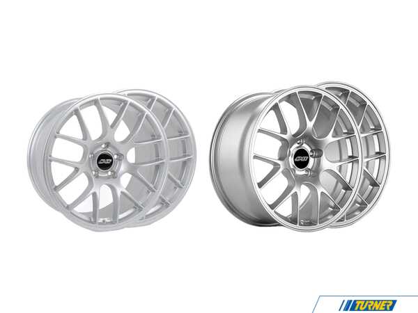 APEX Wheels 19" APEX EC-7 staggered Wheel Set - Silver EC7191025RSKT4