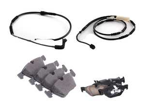Front And Rear Brake Pad Kit