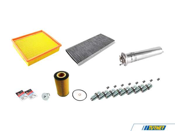 Genuine BMW "Dry" Inspection II Service Kit E53V8IN2gD2KT