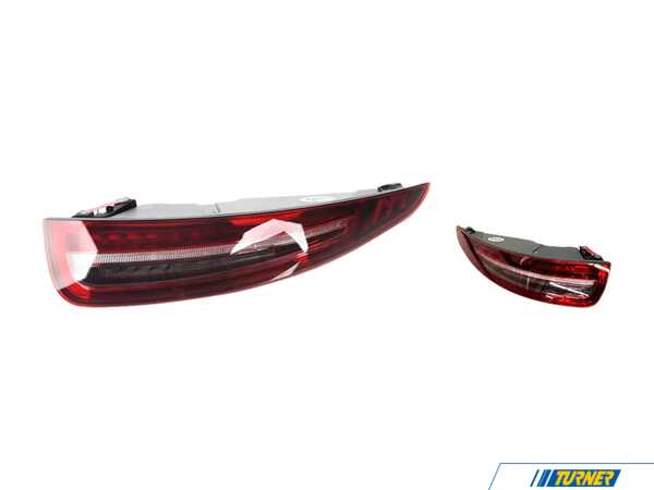 Genuine Porsche Porsche Tinted RS Tail Lights - Set 99163114583KT
