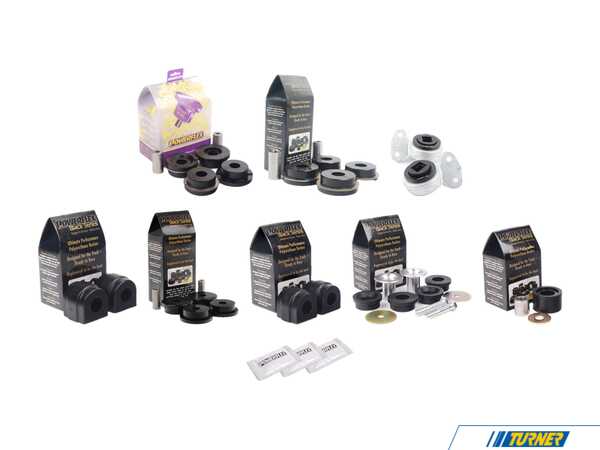 Powerflex Black Series BMW E46 M3 Performance Polyurethane Bushing Kit PFBK-E46M3R