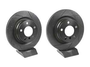 Rear V5 Slotted Brake Rotors - Set (300x20)