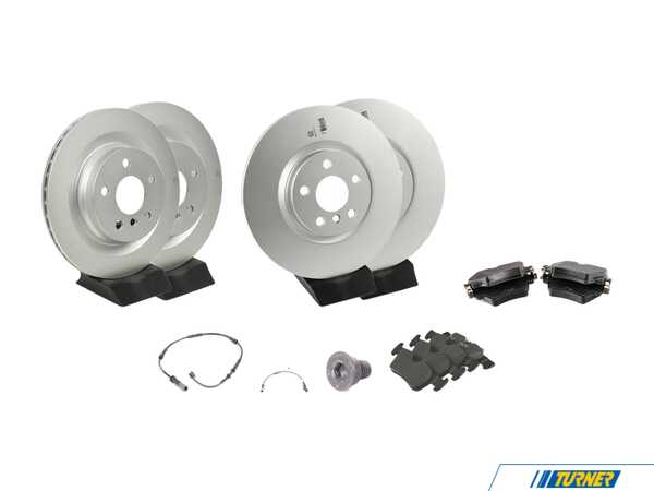 Genuine MINI Front & Rear Brake Service Kit 34116865713KT2