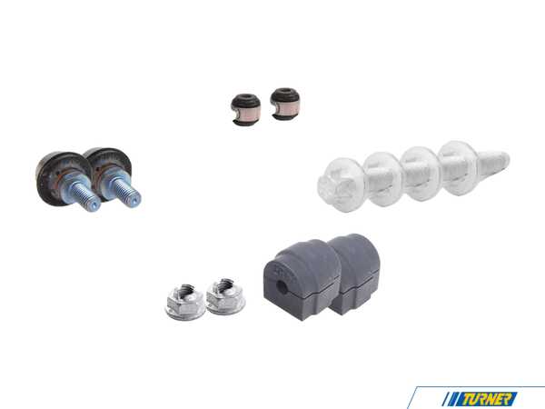 Genuine BMW Rear Sway Bar Installation Kit 33556764428KT