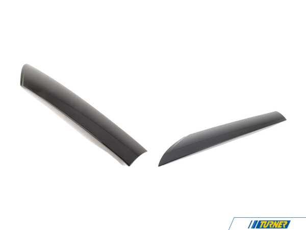 Genuine MINI A - Pillar Black Trim Cover - Set Of 2 R58 R59  51132758797KT