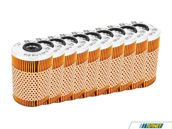 Genuine BMW Oil Filter - Pack Of 10 11429063138