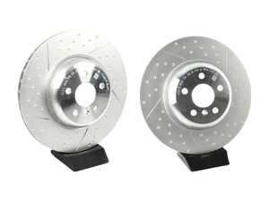 Rear Ventilated Brake Rotors - Pair