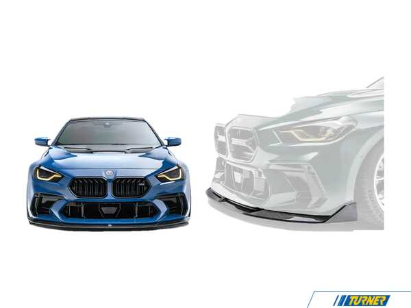 ADRO INC. Adro Facelift Front Bumper With V2 Lip - G87 M2 a14a90-1203KT
