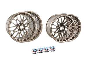 Genuine BMW Style 827M Gold Wheel Set - Staggered