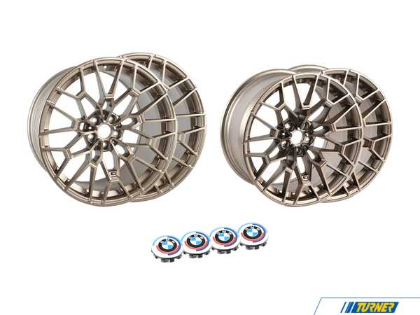 Genuine BMW Genuine BMW Style 827M Gold Wheel Set - Staggered 36107884365KT
