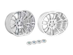 20" Individual V-Spoke Style 301 Wheels - Staggered Set Of Four