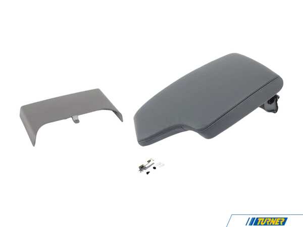 Genuine BMW Sliding Armrest Retrofit Kit - Black  51169285151KT
