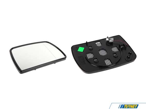Genuine European BMW Blind Spot Mirror - Set, Heated 51167039595596