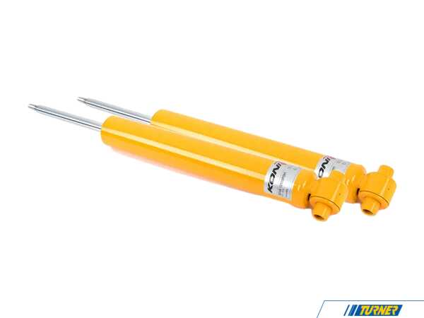 Koni KONI Yellow Sport Adjustable Shocks, Rear Set - F30 328i 335i F32 428i 435i M Tecknik 82401298KT