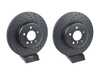 ECS BMW Rear Drilled & Slotted Brake Rotors V5 - Set (345x24) 34206894381-XS View 1