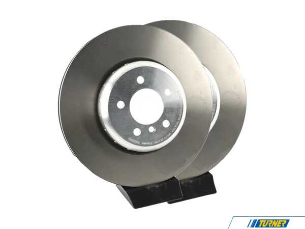 Brembo OEM Brembo Front Brake Rotor Pair - 370x30 - F22/23 F3X (w/ M Sport & M Performance Brakes) 34106797606bKT