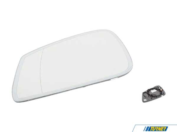 Genuine European BMW Blind Spot Mirror Glass Set 5116730201314KT
