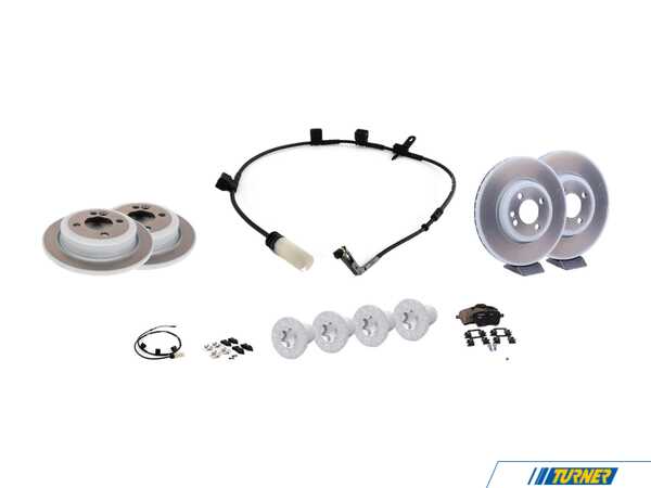 Genuine MINI Front & Rear Brake Service Kit 34116858652KT13