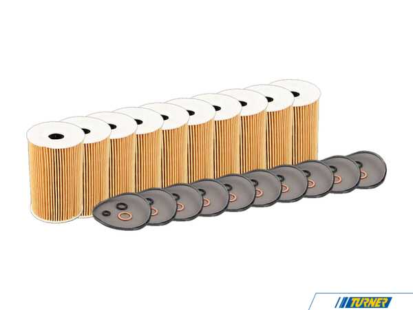 Genuine BMW Oil Filter Kits, Pack Of 10 - Stock Up And SAVE! 11421716192