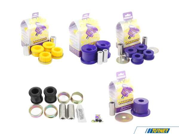 Powerflex Powerflex Complete Street Performance Polyurethane Bushing Kit - F2X F3X - RWD pff3xhndlKT
