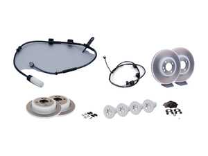 Front & Rear Brake Service Kit
