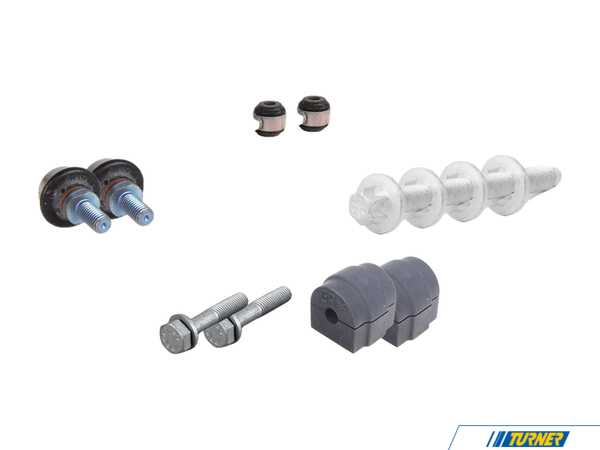 Genuine BMW Rear Sway Bar Installation Kit - 13mm 33556780707KT