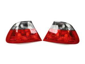 Anzo BMW Taillights - 3 Series E46 Sedan Pre-LCI - Red/Smoke - Coupe Only!