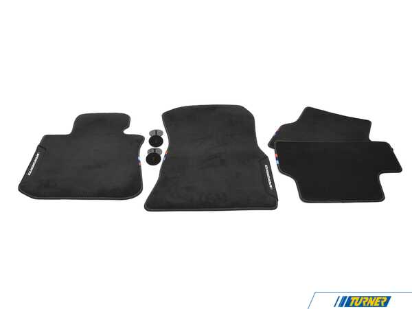 Genuine BMW FLOOR MATS M PERFORMANCE 51475A433B0