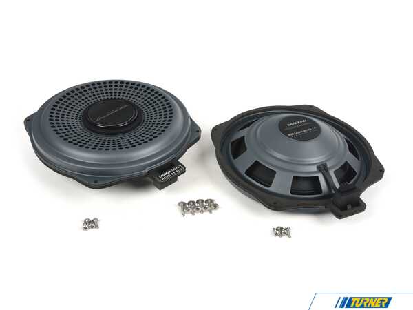 BavSound Bavsound Ghost Underseat Subwoofers For BMW, V3, 8 Ohm, Pair [REQUIRES HEAT GUN & DRILL] BSD.GUSW.8O.KIT