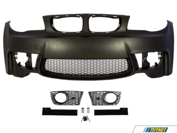 Suvneer 1M Designed E82 Fog Front Bumper E821MFT