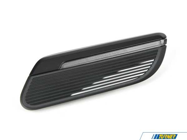 Genuine MINI Additional Turn Indicator -  Black  63179879001