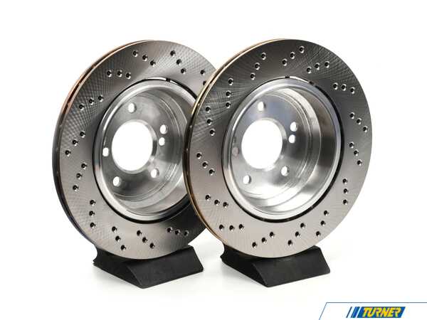 E86Z4KT - SHW Performance Rear Brake Rotor Set - 328x20mm - BMW E46 M3 ...