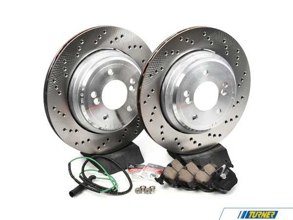 Packaged by Turner Rear Brake Service Kit - BMW E85/86 Z4 M Coupe/Roadster E86Z4RBSKT