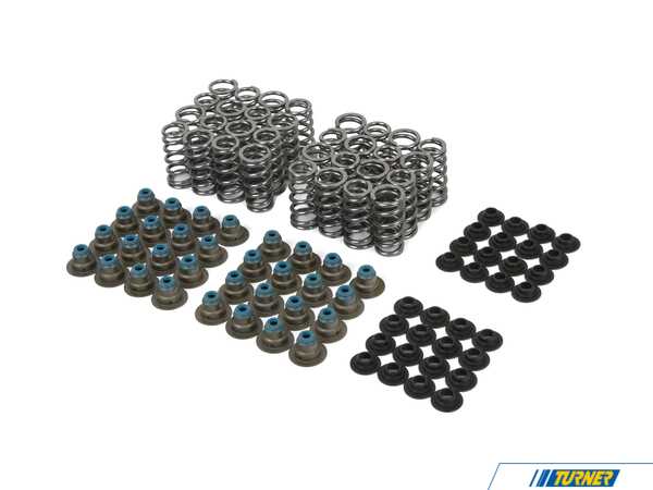 Supertech BWM S63 V8 Conical spring kit - 83lbs @35.7mm (Ex) 80@ 36mm (in) - 165@ 10mm - 12mm max lift SPR-FE20BE-24 + RET-BMN54-TE-24 + VSI-EC60-E-24 SPRK-BMS63B