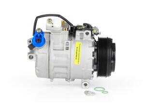 Nissens A/C Compressor with Solenoid Clutch - E82 128i