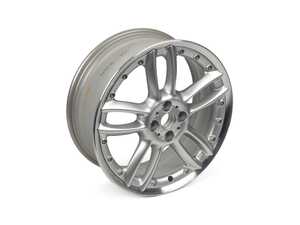 Genuine MINI 2-Piece Disc Wheel, Silver 7X18 Et:52 - 36116777357