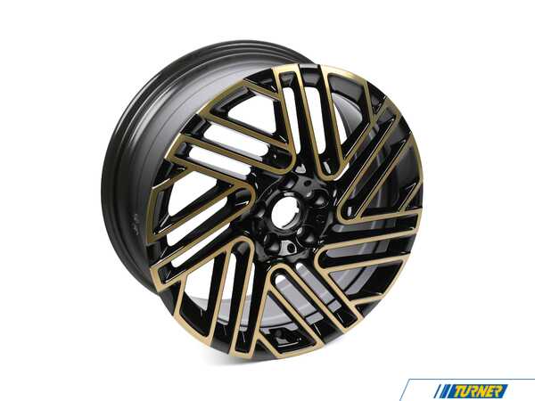 Genuine MINI 18" Untold Spoke Spoke 665 (2 tone) - Bronze | Black - Priced Each  36111544061